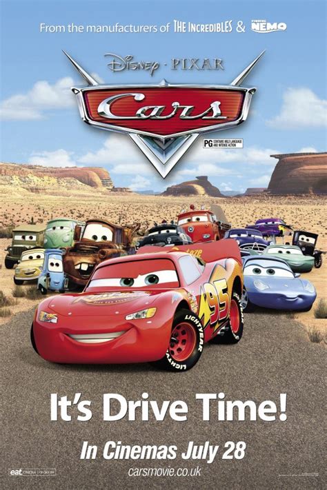 Take Five a Day » Blog Archive » Disney Pixar CARS: CARS Movie One-Sheets
