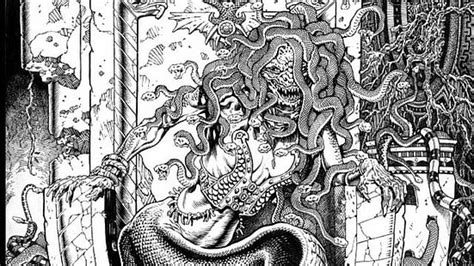 HD wallpaper: Bust of Medusa, red, representation, human representation, creativity | Wallpaper ...