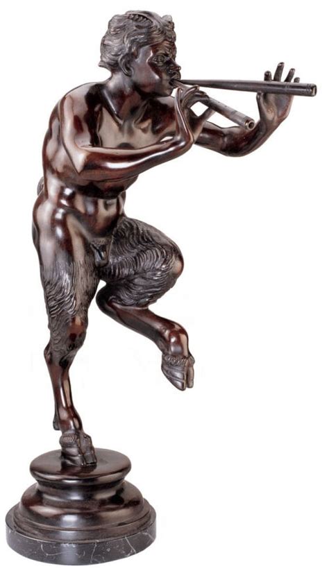 Pan Greek God Bronze Sculpture | Statue.com