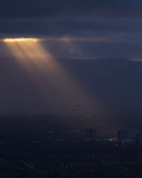 Monday’s Sunset over San Jose : r/bayarea