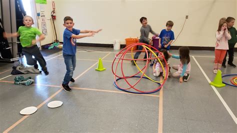 Winter PE Activities with Mrs. Miller - Clover Ridge Elementary School