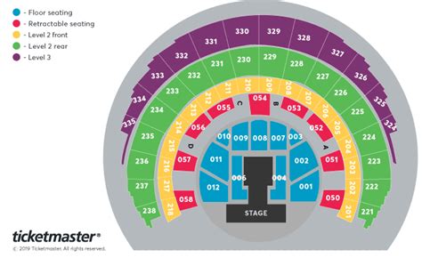 Elf A Christmas Spectacular Seating Plan - OVO Hydro