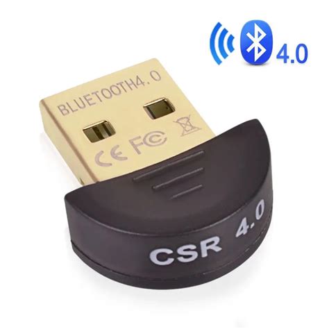 Wireless USB Bluetooth Adapter V4.0 Dual Mode Mini Bluetooth Computer Receiver Adapter Dongle ...