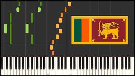 Sri Lanka National Anthem (Piano Tutorial) Acordes - Chordify