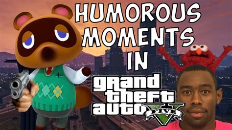 Humorous Moments In GTA V - YouTube