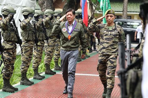 Marcos assures support for Army's special forces | ABS-CBN News