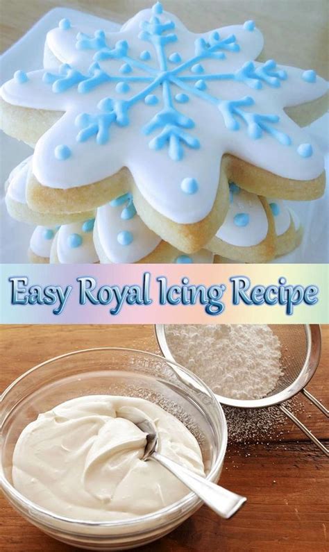 Sugar Cookie Icing Recipe, Vanilla Frosting Recipes, Easy Royal Icing ...