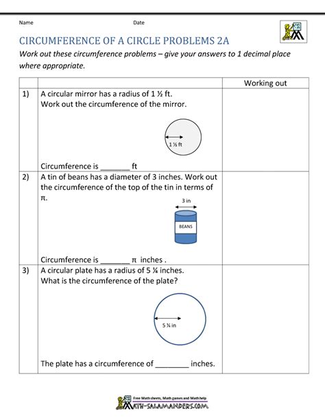 Perimeter of a Circle