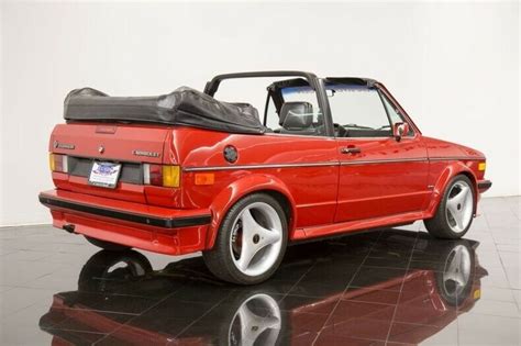 1980 Volkswagen Rabbit Convertible Cabriolet manual 1.8 Liter SOHC ...