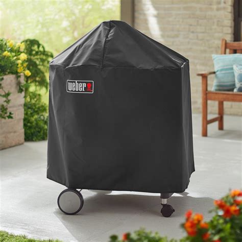 Weber 7151 Premium Grill Cover For Performer 22-Inch Charcoal Grills W/ Folding Table : BBQ Guys