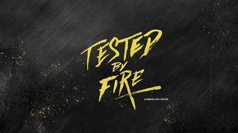 Tested By Fire Intro 1 - YouTube