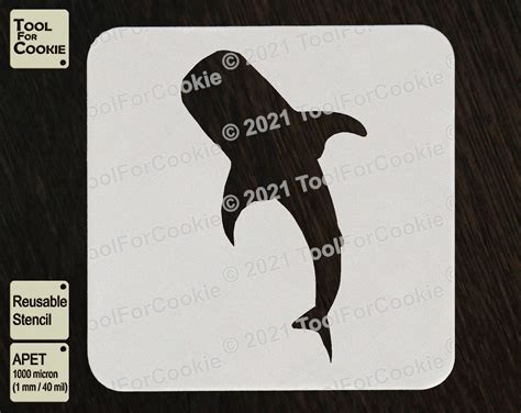 Whale Shark Stencil | Etsy