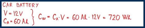 Capacity of a Battery – Charge vs Energy Stored – eeSasha Electrical ...