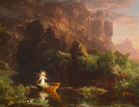 Thomas Cole, The Voyage of Life: Childhood, 1842