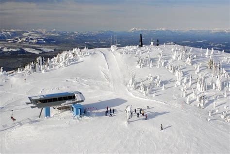 Aerial Image of Mt. Washington Alpine Ski Resort, Vancouver Island, BC ...