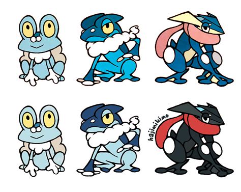 Froakie Evolution Fan Art