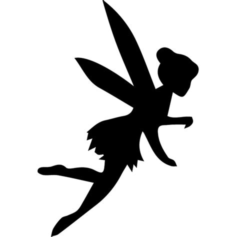 Fairy Silhouette Wall Sticker Creative Multi Pack Wall Decal Art