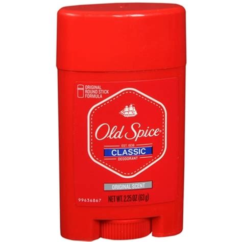 Old Spice Classic Original Scent Deodorant 2.25 oz. Stick - Walmart.com - Walmart.com