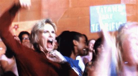 Glee Sue Sylvester GIF – Glee Sue Sylvester Cheering – discover and ...