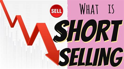 Short Selling Stocks Explained in Simple Terms and Shorting Strategies | Selling stock, Stock ...