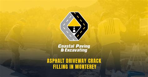 Asphalt Driveway Crack Repair from Coastal Paving & Excavating