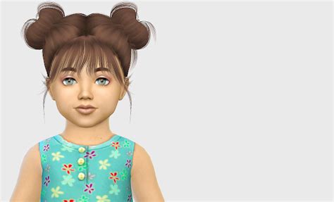 Sims 4 CC's - The Best: Kids & Toddlers Hair by Fabienne