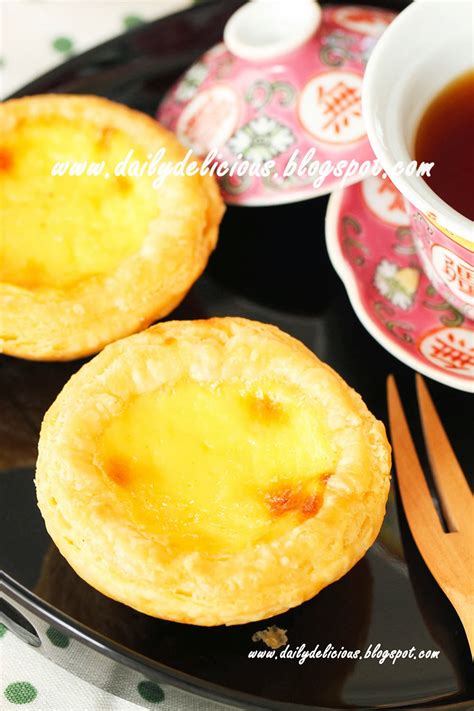 dailydelicious: Chinese Egg Tarts: Delicious little tarts!