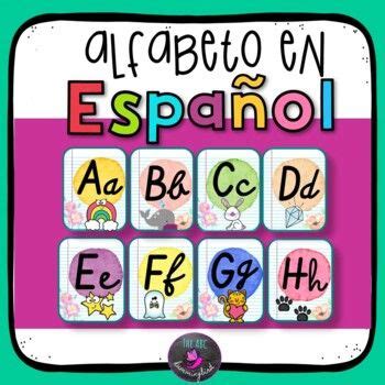 Spanish Alphabet- cursive / Alfabeto en español - cursiva | Butterfly ...