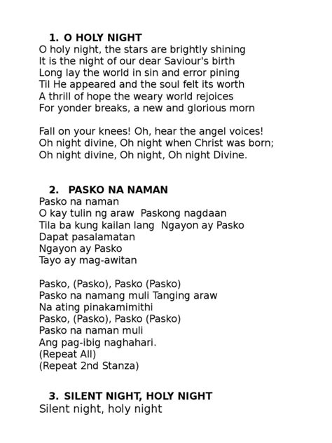 Ang Star Ng Pasko Lyrics