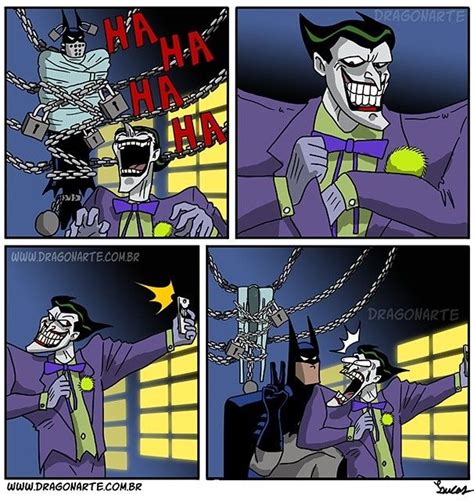 Batman and Joker | Batman funny, Superhero memes, Fun comics