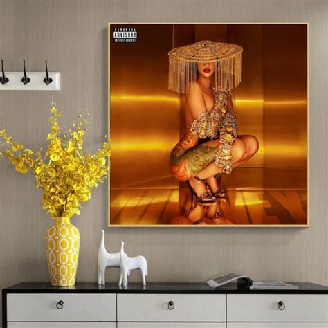 Cardi B Money Music Album Cover Canvas Poster No Frame | Etsy