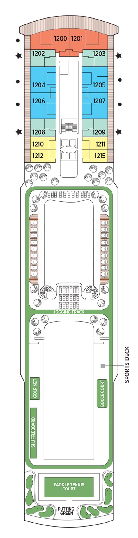 Regent Seven Seas Grandeur – Deck Plans - Planet Cruise