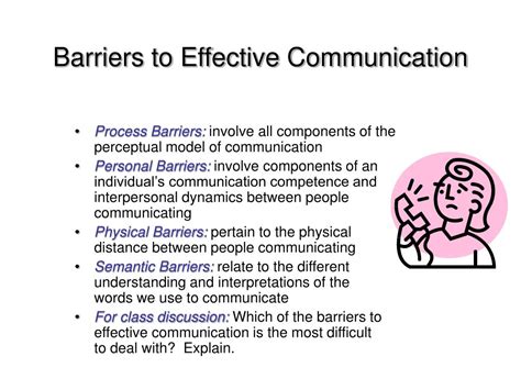 PPT - Barriers to Effective Communication PowerPoint Presentation, free download - ID:1753980