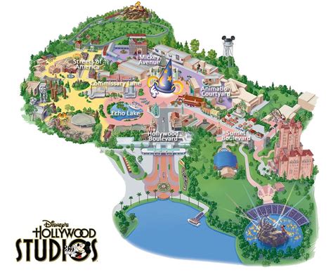 MAPA ORLANDO Y PARQUES - Net Deals - Image Results | Hollywood studios map, Hollywood studios ...