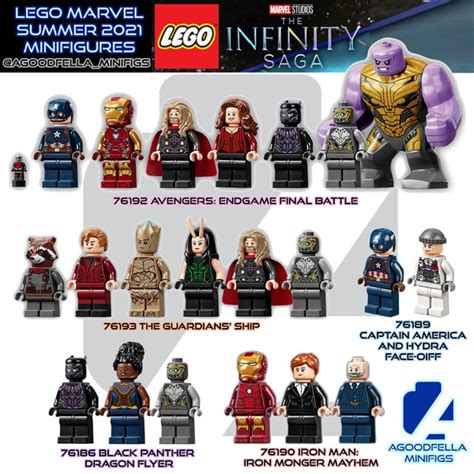 LEGO Marvel Studios Collectible Minifigures (71031) Teases Return of X-Men : r/TheBrickFan