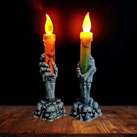 Halloween Decoration Light Ghost Hand Candle - Home & Garden