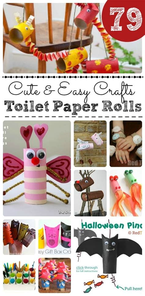 Toilet Paper Roll Crafts for Kids - Red Ted Art's Blog