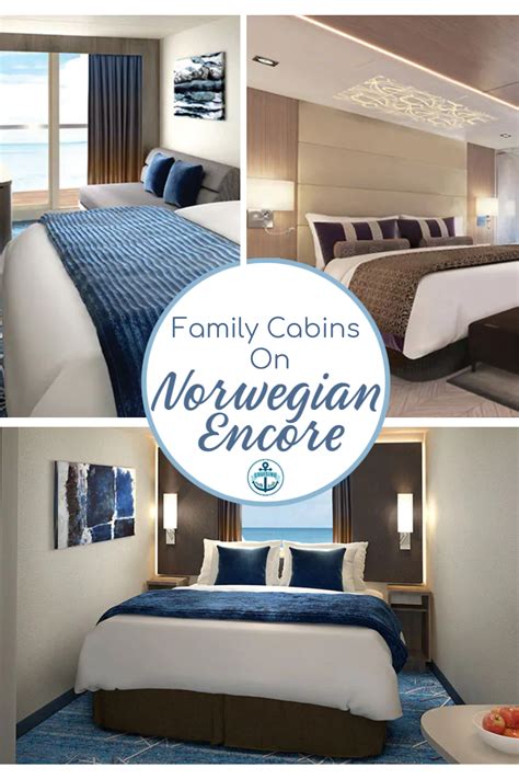 Norwegian Encore Family Cabins, Which Are Best? #cruise #stateroom # ...