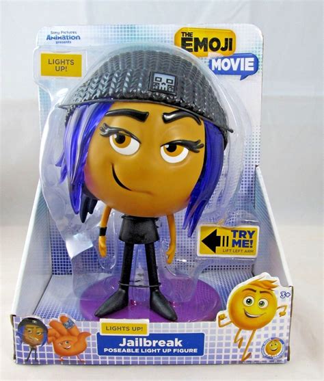 Sony Animation The Emoji Movie - Jailbreak Figure Rebel Emoji (Light's ...