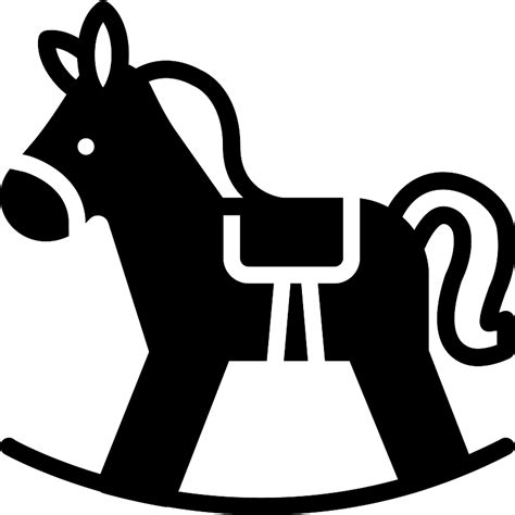 Rocking Horse Toy Vector SVG Icon - SVG Repo