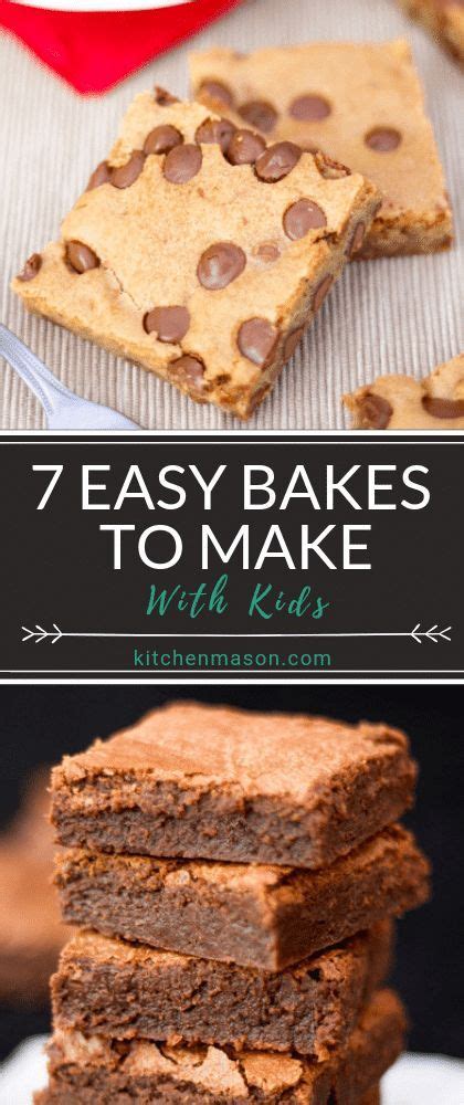 7 Easy Bakes to Make With Kids | Step by Step Picture Recipes | Baking ...