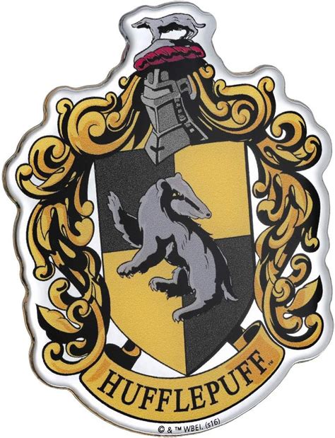 Amazon.com: Fan Emblems Harry Potter Domed Chrome Car Decal - Hufflepuff Crest : Automotive