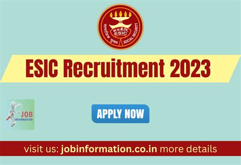 ESIC Recruitment 2023 Monthly Pay Scale Up To 133640 Post Check, Salary Detail, Eligibility And ...