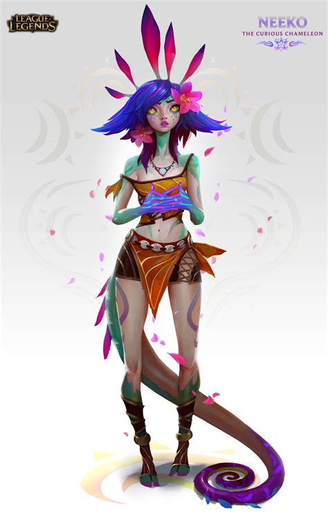 Daniel Orive- Art Director - Neeko the Curious Chameleon - Concept Art- League of Legends