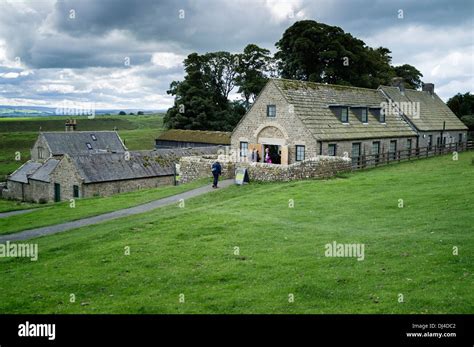 Museum at Housesteads Roman Fort Stock Photo - Alamy