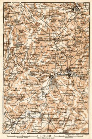 Warwick and environs map, 1906 by Waldin | Avenza Maps