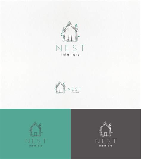 Handdrawn minimal logo for an interior design company | 99designs ...