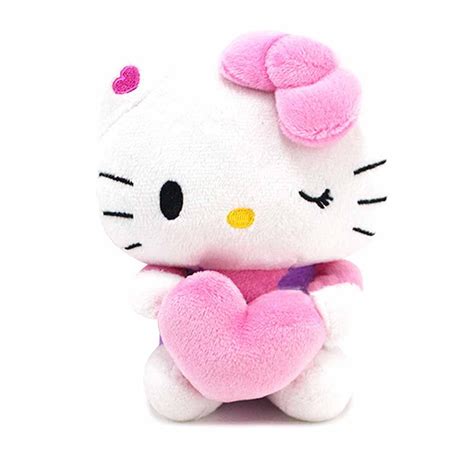 Hello Kitty Heart Plush Keychain – Hello Discount Store