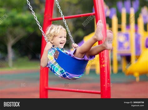 Child On Playground. Image & Photo (Free Trial) | Bigstock