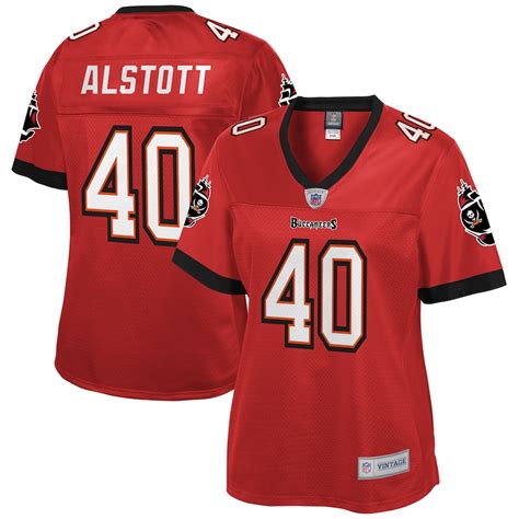 Women's Tampa Bay Buccaneers Mike Alstott NFL Pro Line Red Retired Player Jersey